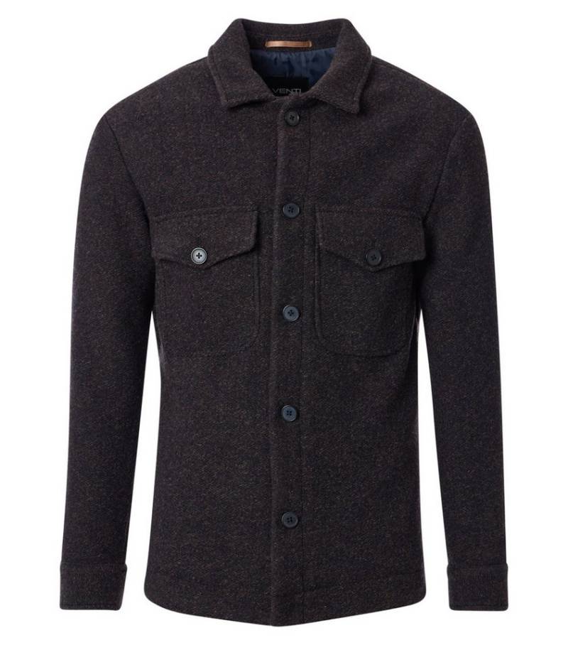 VENTI Langarmhemd VENTI Hemdjacke uni von VENTI