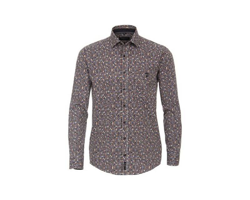 VENTI Langarmhemd grau regular fit (1-tlg) von VENTI