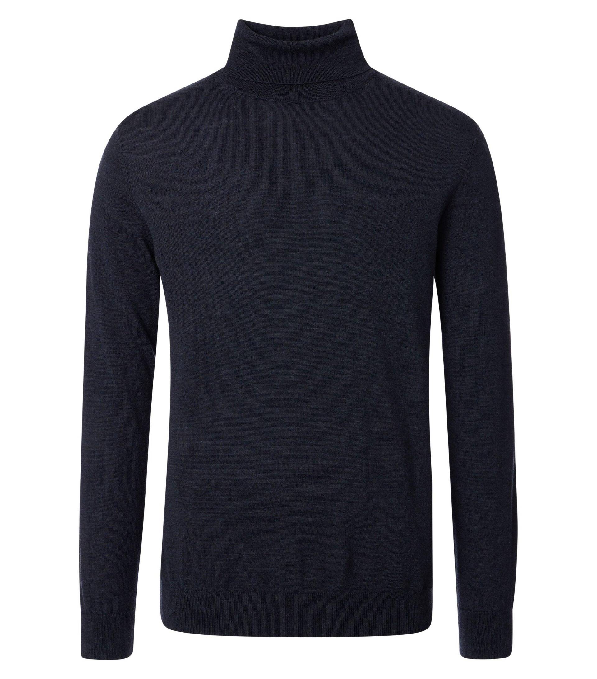 VENTI - Rollkragenpullover blau - Gr. - M von VENTI