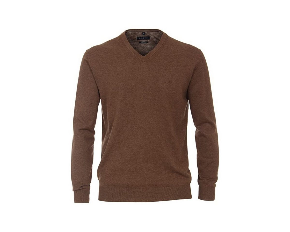 VENTI Rundhalspullover V Pullover für Herren in beige (1-tlg) von VENTI