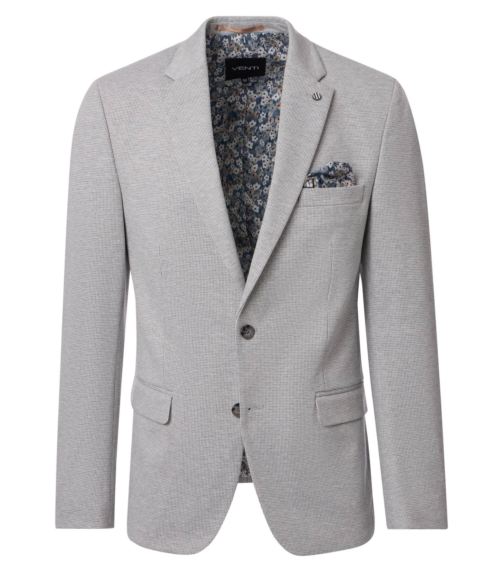 VENTI - Sakko silber - Gr. - 58 von VENTI