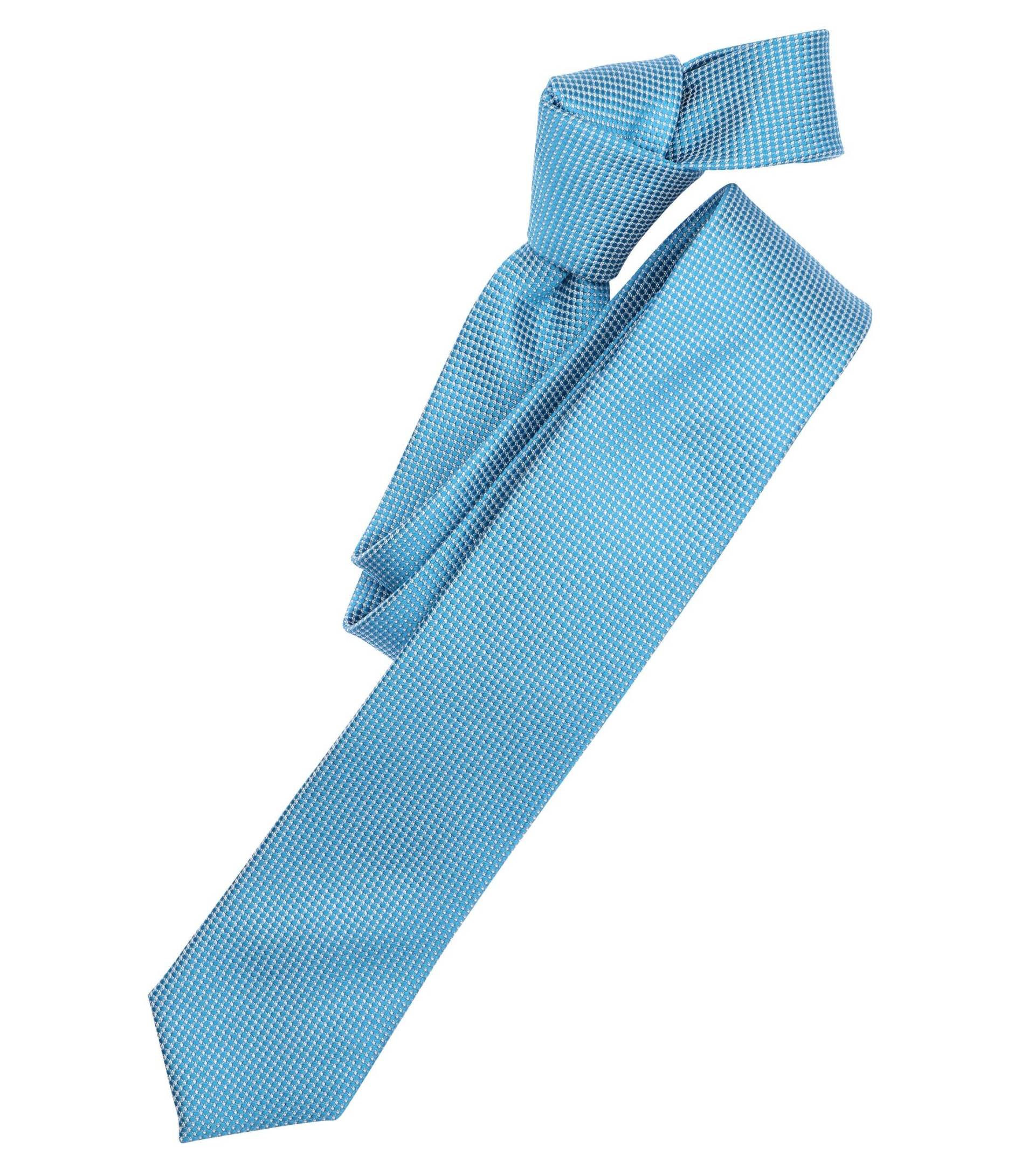 VENTI - Struktur Krawatte gemustert aqua bis petrol - Gr. - os von VENTI
