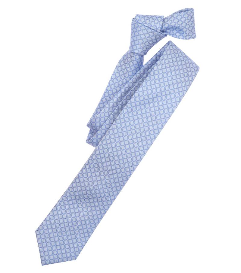 VENTI - Struktur Krawatte kariert blau - Gr. - os von VENTI