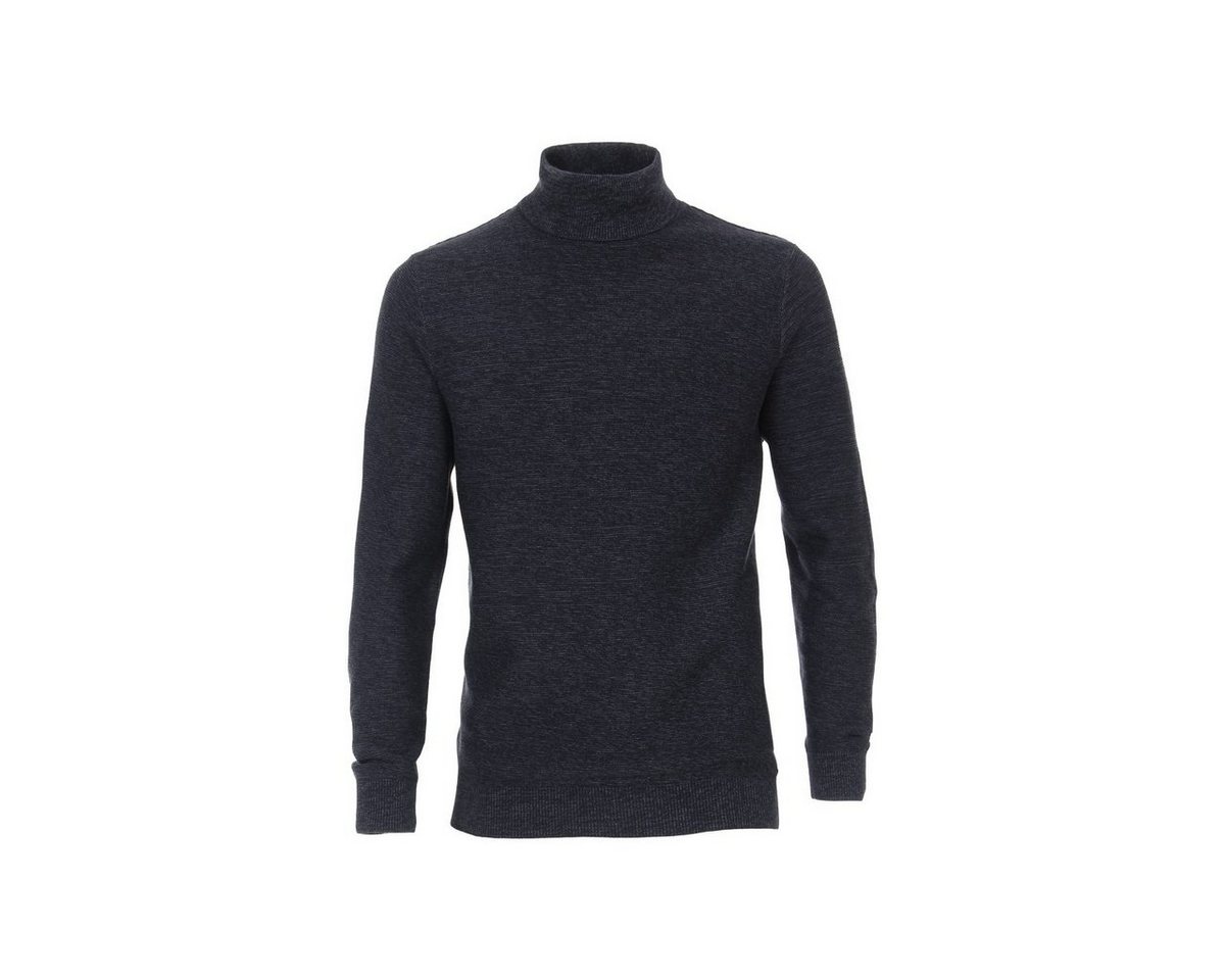 VENTI V-Ausschnitt-Pullover blau regular fit (1-tlg) von VENTI