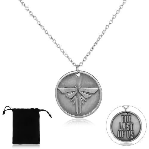 VEOIRXU The Last Us Firefly Halskette, Kostüm Kette, Cosplay Necklace, Cosplay Zubehör Kette, Dekoration für Anziehpartys, Themenpartys, Schmuck Anhänger Geschenke für Junge und Mädchen von VEOIRXU