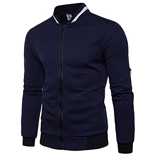 VERAVANT Herren Bomberjacke Strick Mantel Sweatshirt Mantel von VERAVANT