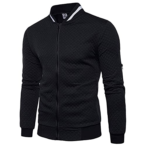 VERAVANT Herren Bomberjacke Strick Mantel Sweatshirt Mantel von VERAVANT