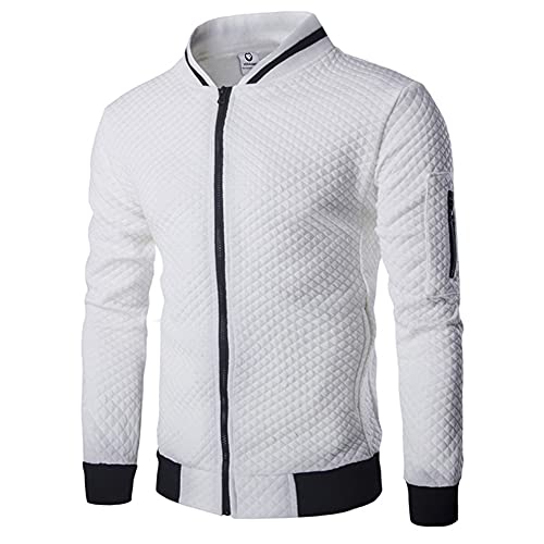 VERAVANT Herren Bomberjacke Strick Mantel Sweatshirt Mantel von VERAVANT