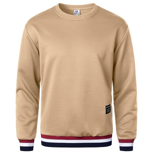 VERAVANT Pullover Herren-Sweatshirt mit Langen Ärmeln von VERAVANT