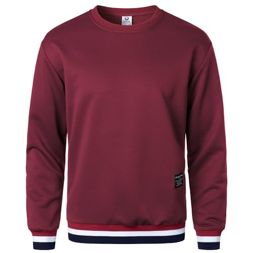 VERAVANT Pullover Herren-Sweatshirt mit Langen Ärmeln von VERAVANT