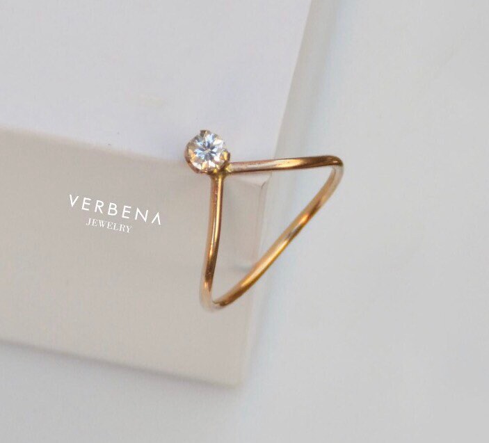 14 K Gold Ring 14 K Gold Ring von VERBENADESIGN