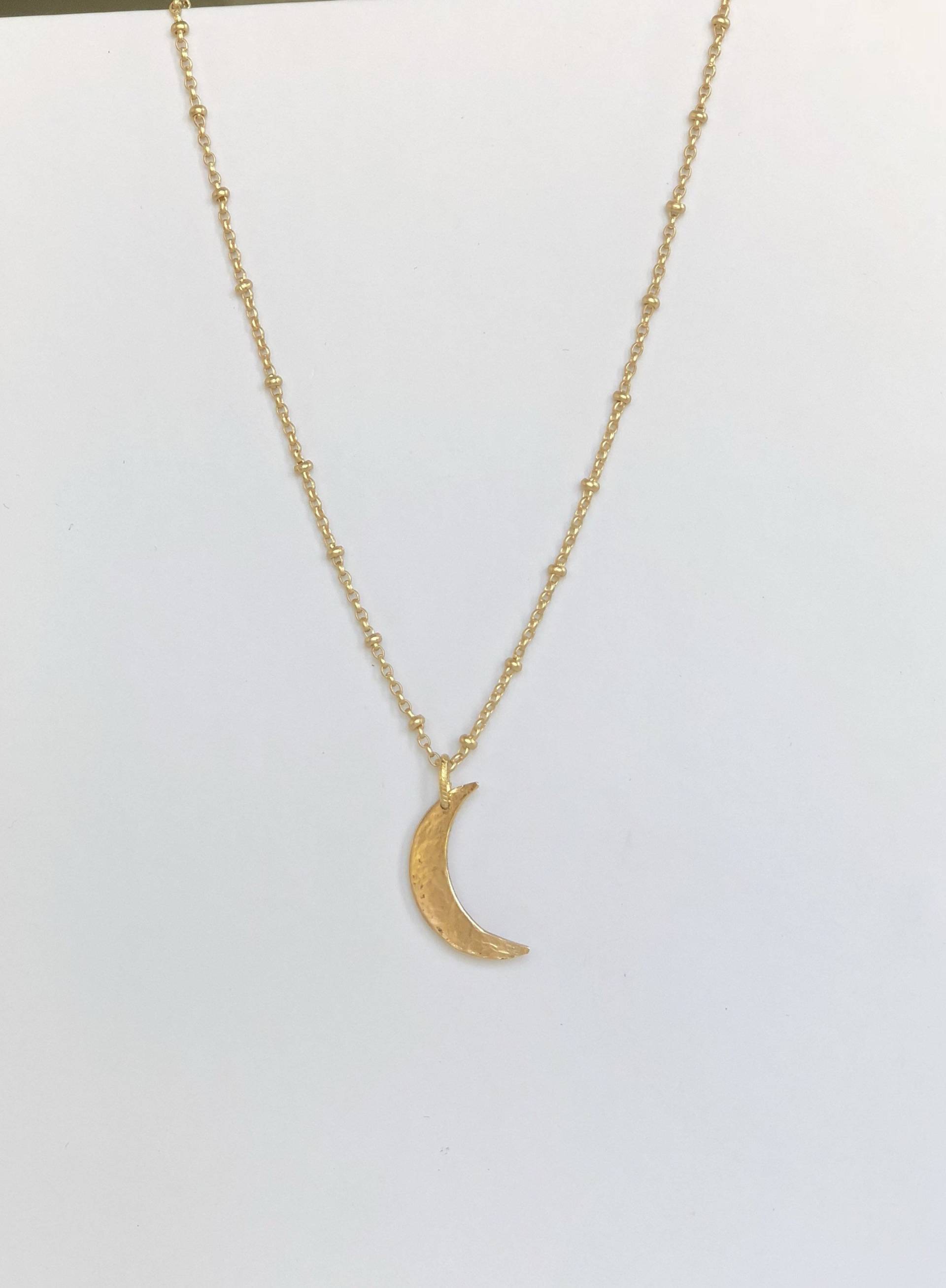 Mond Halskette, Gold Gefüllt Mond Halskette, Gold Gefüllt von VERBENADESIGN