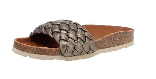 VERBENAS Sandalen Rica Trenza Soft Metal Plomo - Größe: 40 von VERBENAS