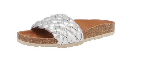 VERBENAS 330079-V0271 Rica - Damen Schuhe Pantoletten - Metal-Plata, Größe:42 EU von VERBENAS