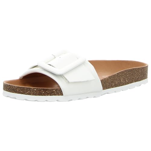 VERBENAS 3304020894 Reiko Lak - Damen Pantolette - Blanco, Größe:37 EU von VERBENAS