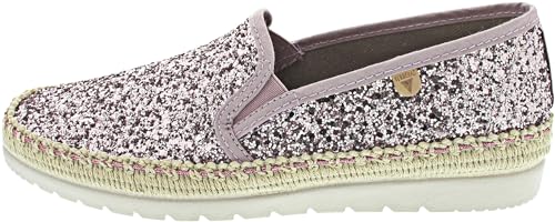 VERBENAS Ballerinas Nuria Glitter Rose - Größe: 39 von VERBENAS