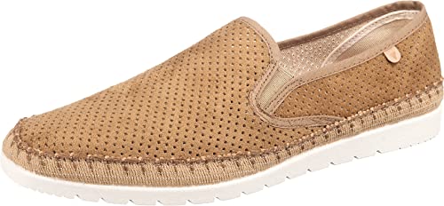 VERBENAS Boris Herren Slipper in Beige, Größe 42 von VERBENAS