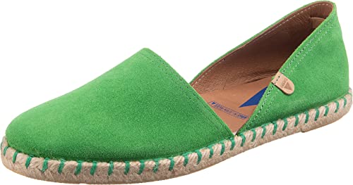 VERBENAS Carmen Espandrillos Damen Slipper in Grün, Größe 39 von VERBENAS