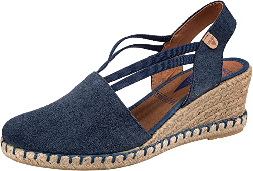 VERBENAS Wedges Maika Serraje Iris - Größe: 37 von VERBENAS