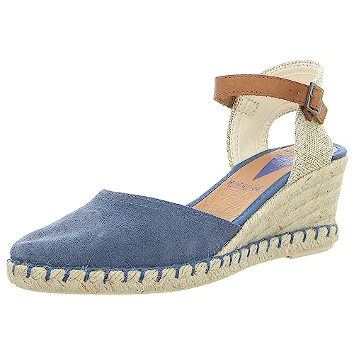 VERBENAS Wedges Malena Serraje Iris - Größe: 38 von VERBENAS