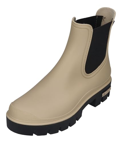 VERBENAS Damen Gummistiefel - MAE Mate - Crudo Negro, Größe:40 EU von VERBENAS