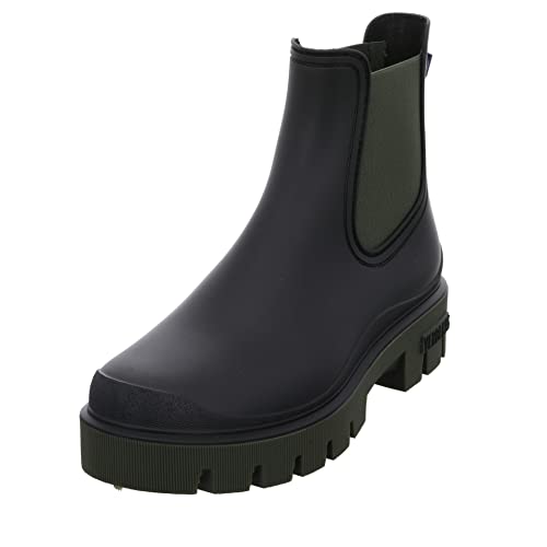 VERBENAS Rain Boots Mae Mate Negro-kaki - Größe: 37 von VERBENAS