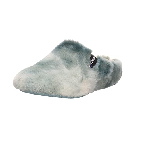 VERBENAS Damen Hausschuhe Slipper York Sulley Hausschuh Textil Gemütlich Puschen Gemustert Pantoffel von VERBENAS