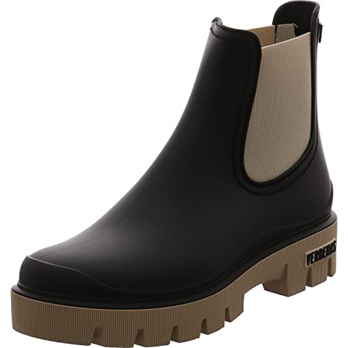 VERBENAS Rain Boots Mae Mate Negro-antique - Größe: 39 von VERBENAS