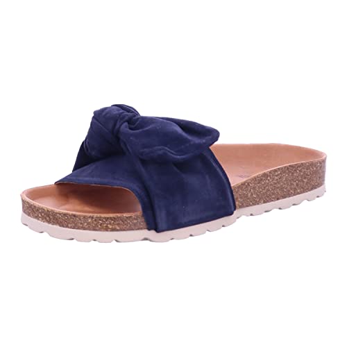 VERBENAS Sandalen Roxy Velour Marino - Größe: 38 von VERBENAS