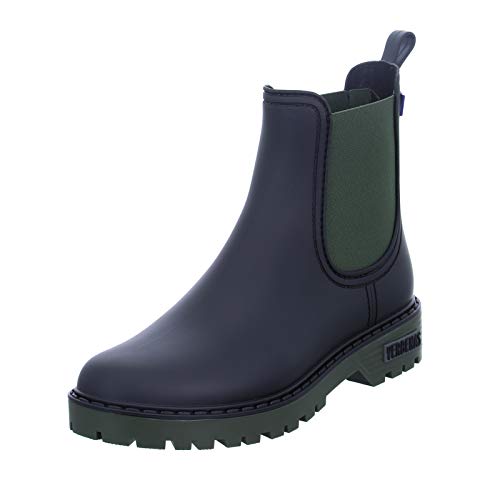 VERBENAS Rain Boots Gaudi Mate Negro-kaki - Größe: 36 von VERBENAS