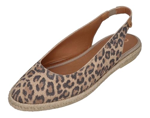 VERBENAS Damenschuhe Espadrilles Kiara Leopardo - Grande, Größe:39 EU von VERBENAS