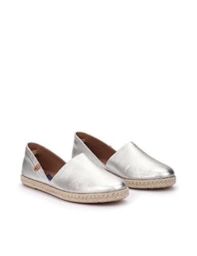 VERBENAS Espadrilles Carmen Nucleo Plata - Größe: 37 von VERBENAS