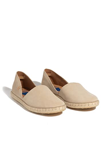 VERBENAS Espadrilles Carmen Serraje Sand - Größe: 40 von VERBENAS