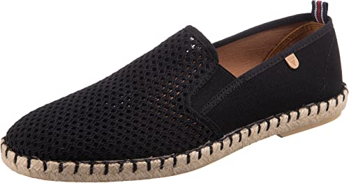 VERBENAS Espadrilles Tom Rejilla-Paris Negro - Größe: 45 von VERBENAS