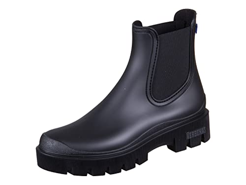 VERBENAS Rain Boots Mae Mate Negro-negro - Größe: 37 von VERBENAS