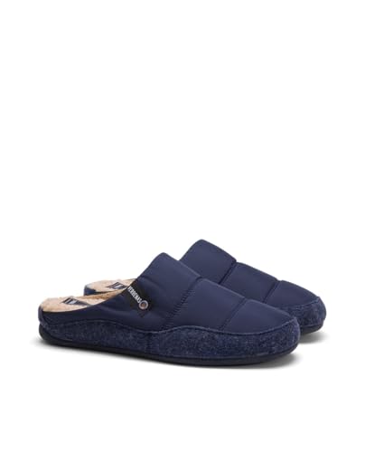 VERBENAS Hausschuhe Earth Acolchado/Picos Negro von VERBENAS