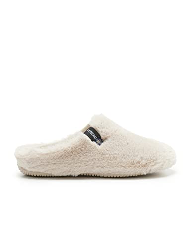 VERBENAS Hausschuhe York Groseto Beige - Größe: 39 von VERBENAS