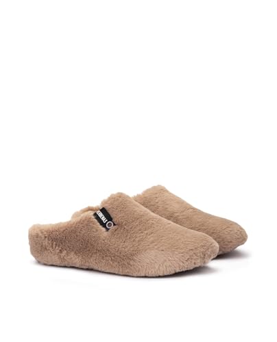 VERBENAS Hausschuhe York Groseto Camel von VERBENAS
