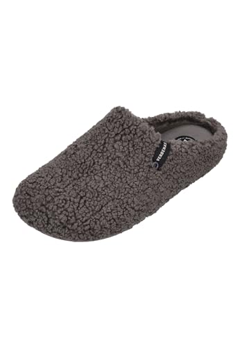 VERBENAS Herren Hausschuhe - EAGLE NAIROBI - antracita, Größe:43 EU von VERBENAS