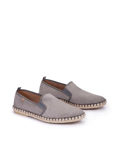 VERBENAS Espadrilles Tom Hole/Micro Gris - Größe: 44 von VERBENAS