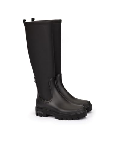 VERBENAS Rain Boots Mika Mate Gomato Negro - Größe: 40 von VERBENAS