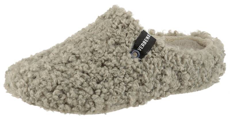 VERBENAS Pantoffel, Hausschuh, Homeslipper, Clog in kuscheliger Optik von VERBENAS