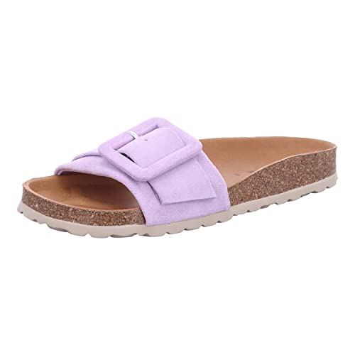 VERBENAS Sandalen Reiko Velour Lila - Größe: 42 von VERBENAS