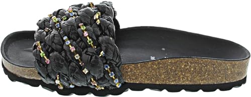VERBENAS RICA Damen Pantolette in Schwarz, Größe 40 von VERBENAS