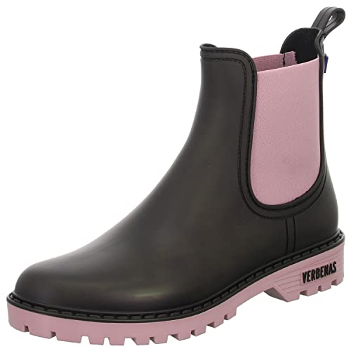 VERBENAS Rain Boots Gaudi Mate Negro-antique - Größe: 41 von VERBENAS