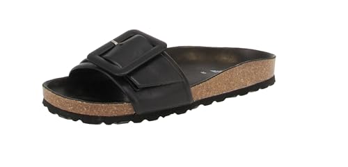 VERBENAS Sandalen Reiko Ecobrush Negro - Größe: 38 von VERBENAS