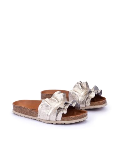 VERBENAS Sandalen Rocío Nucleo Metal Volante ORO - Größe: 39 von VERBENAS