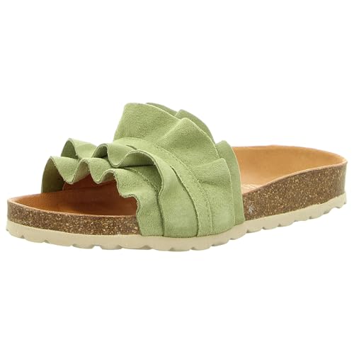 VERBENAS Rocio Roda Damen Pantolette in Grün, Größe 38 von VERBENAS