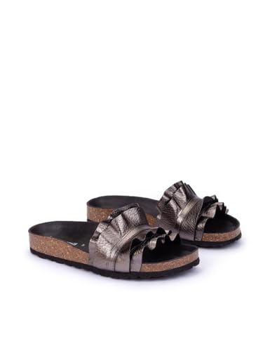 VERBENAS Sandalen Rocío Nucleo Metal Volante Plomo - Größe: 40 von VERBENAS