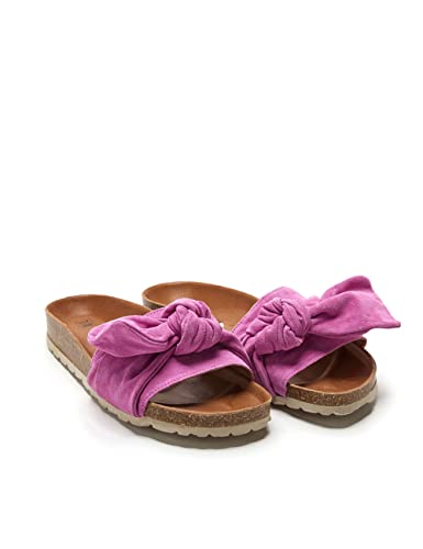VERBENAS Sandalia Roxy Velour Flamingo - Größe: 38 von VERBENAS